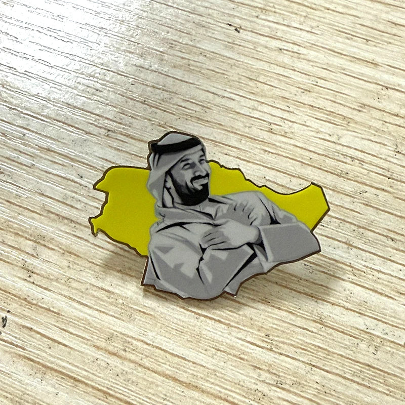 100pcs a lot Saudi Arabia Fundation Day Lapel Pin Flag badge Brooch Pins Badges