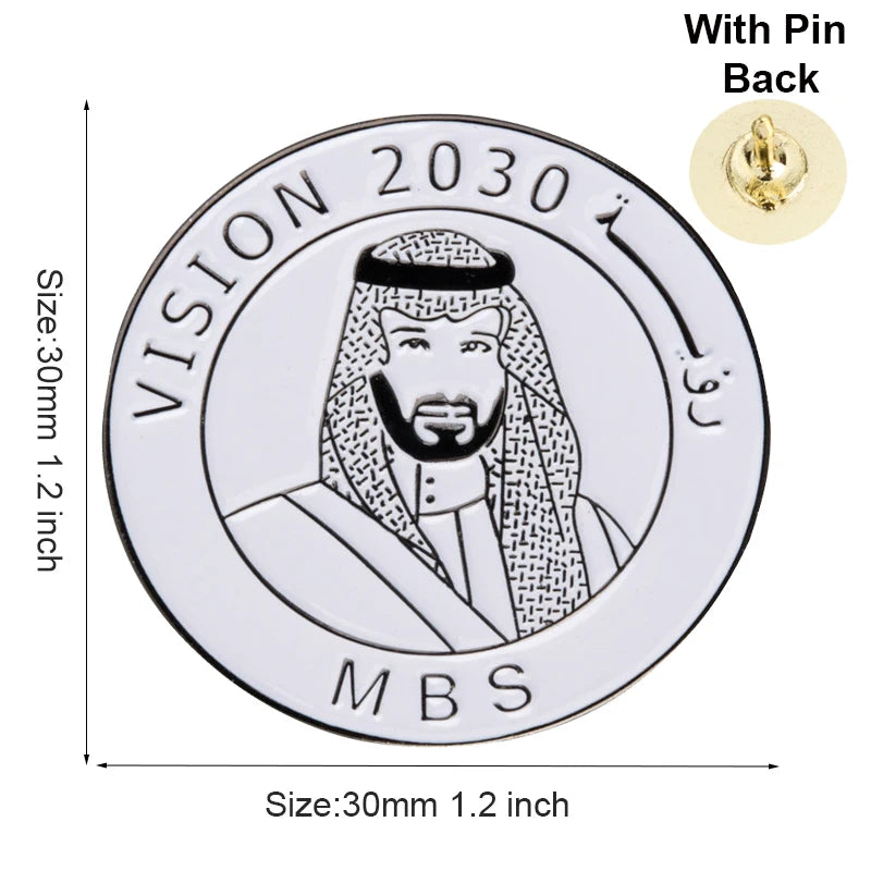 100pcs a lot Saudi Arabia Fundation Day Lapel Pin Flag badge Brooch Pins Badges
