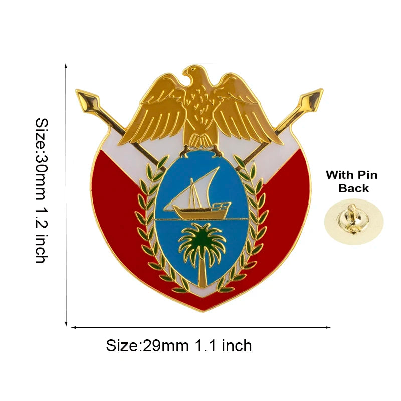 100pcs a lot Saudi Arabia Fundation Day Lapel Pin Flag badge Brooch Pins Badges