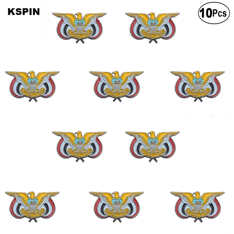 100pcs a lot Saudi Arabia Fundation Day Lapel Pin Flag badge Brooch Pins Badges