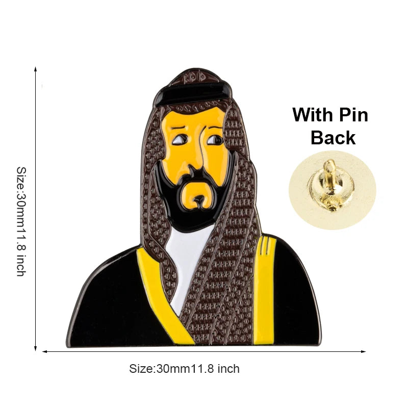 100pcs a lot Saudi Arabia Fundation Day Lapel Pin Flag badge Brooch Pins Badges